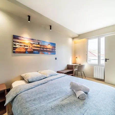 Escape In The Heart Of Lyon 4 People With Balcony Part-Dieu Exterior foto